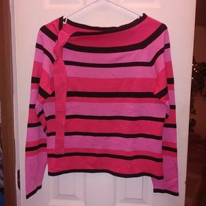 Carlisle Silk striped sweater